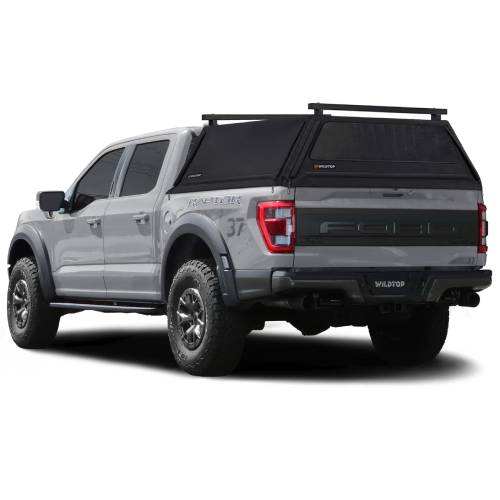 Truck cap installed on a pickup